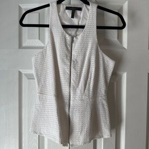 BCBG Zip Up Top - Size 8